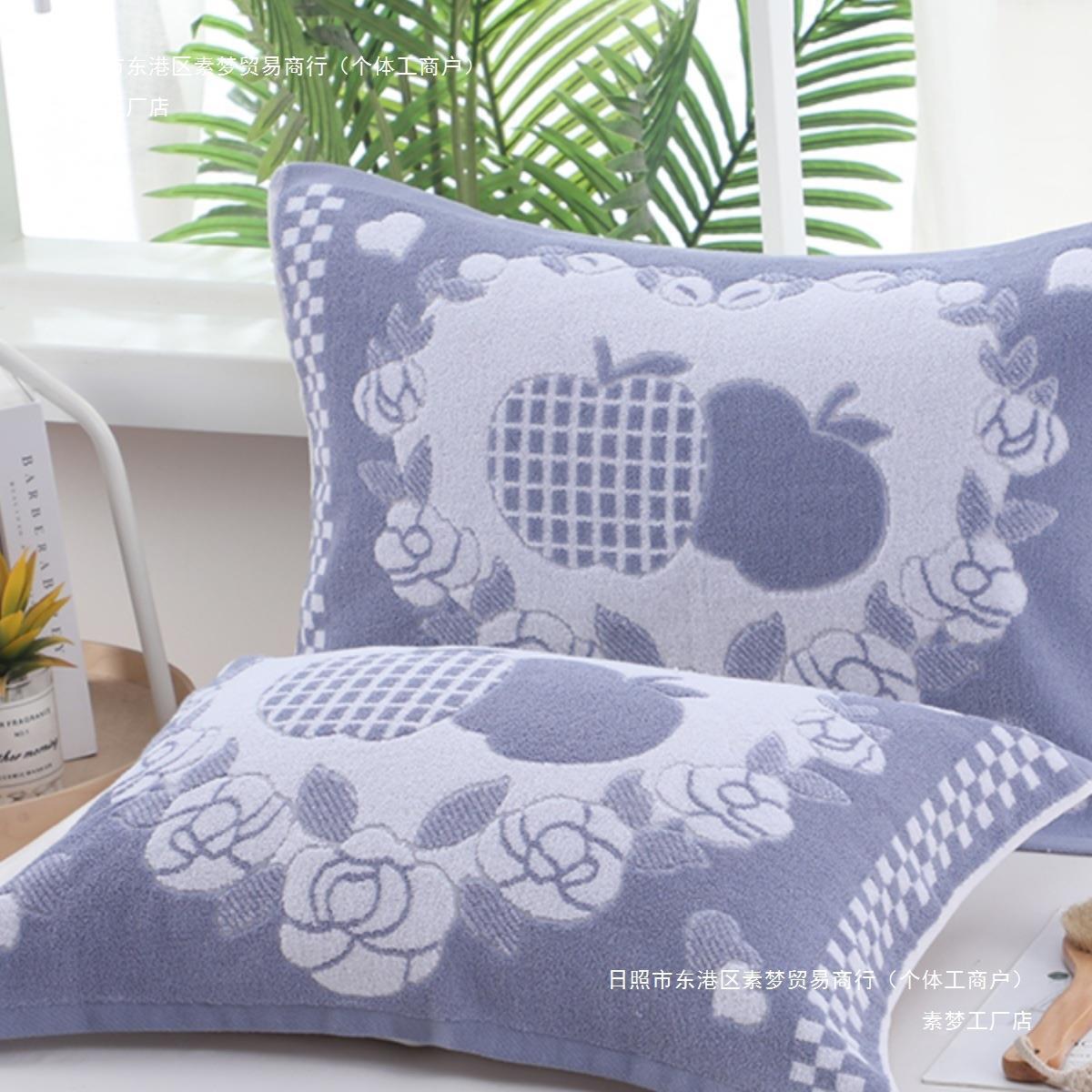 Cotton soft pillow, universal towel, increased thickness