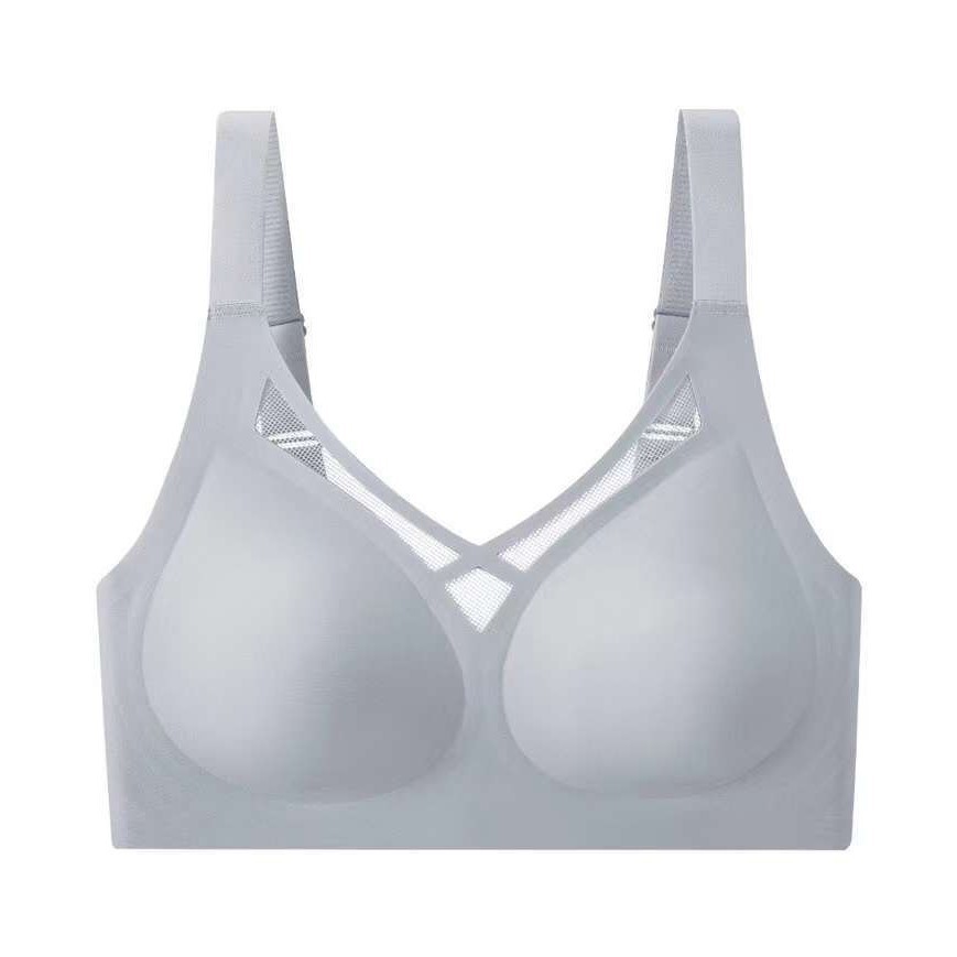 Naadloze push-up bh voor dames met een maatje meer, corrigerend ondergoed voor de zijkant van de borsten, waardoor de borsten kleiner lijken._voghion.com