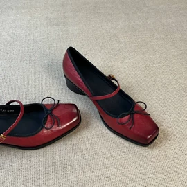 女式休闲单鞋;乐福鞋;女式皮靴