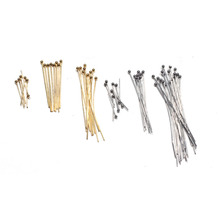 现货不锈钢0.5线粗珠针 球针 串珠针 DIY饰品配件