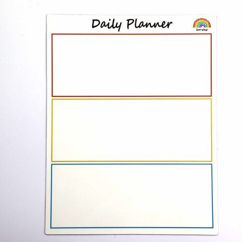 Magnetic Fridge Magnets Message Board Soft Whiteboard Stickers Erasable Mini Memo Pad Time Management Calendar Plan 