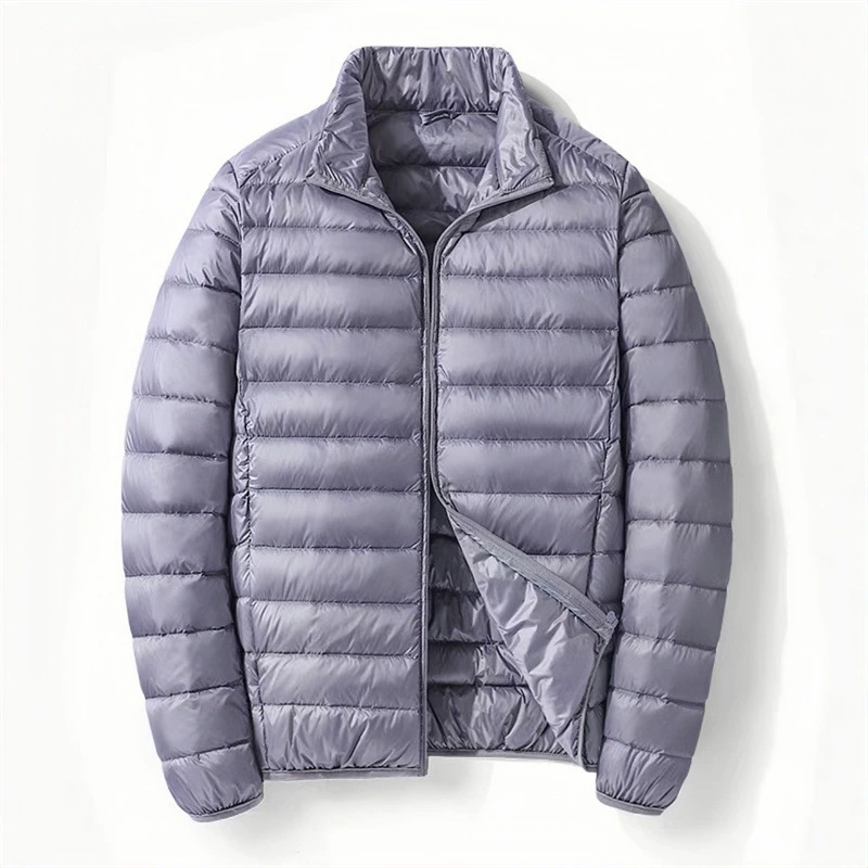 Fashionable demi-season thin down jacket for men and women for beloved, (Cross-border trading)