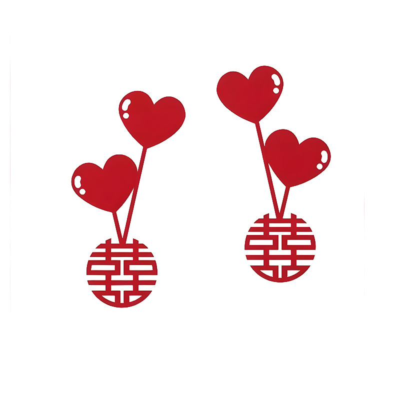 Casamiento especial de bodas etiqueta de bodas decoración de la habitación de bodas conjunto de armario de la habitación de bodas cabecera de la cama sala de estar etiqueta de fondo de la pared