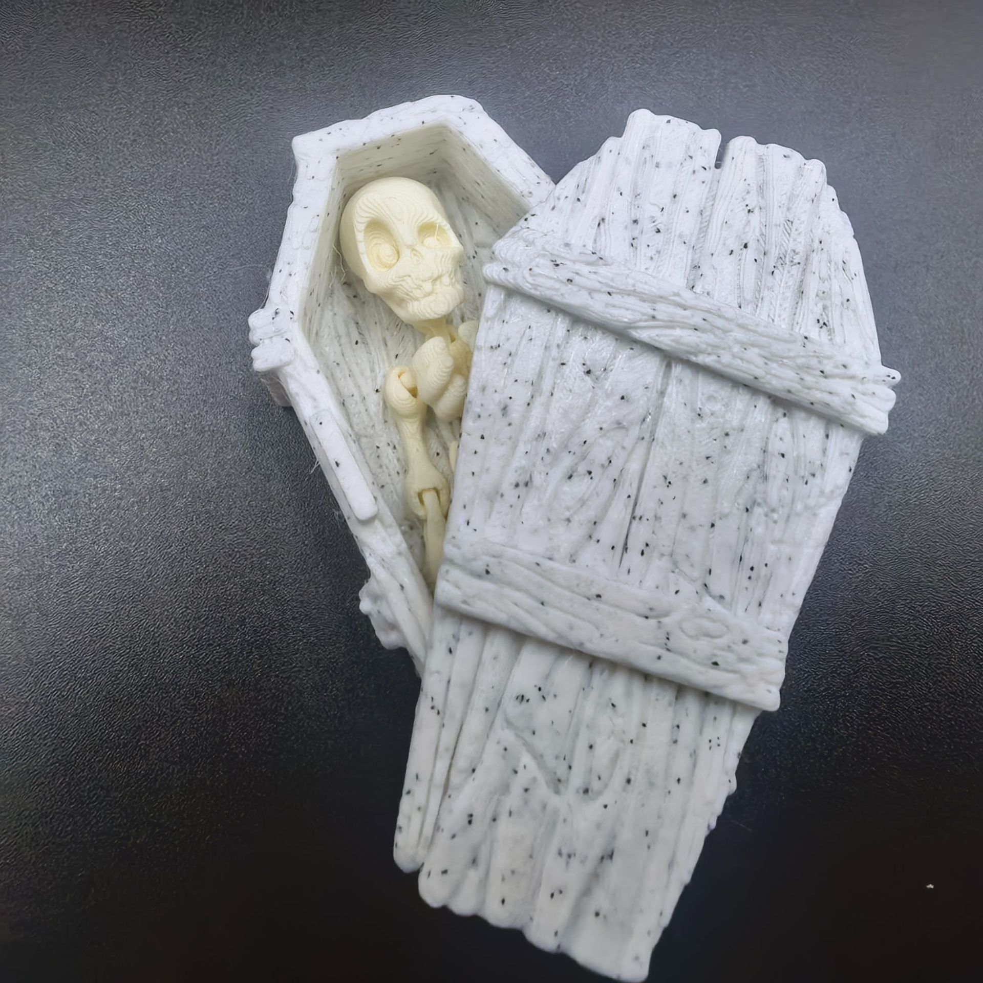 Adornos de Halloween impresos en 3D transfronterizos, calavera, momia, adornos creativos de escritorio, juguetes de regalo de Nochebuena