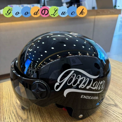 Motosiklet dəbilqələri, motorcycle national standard four-season half helmet