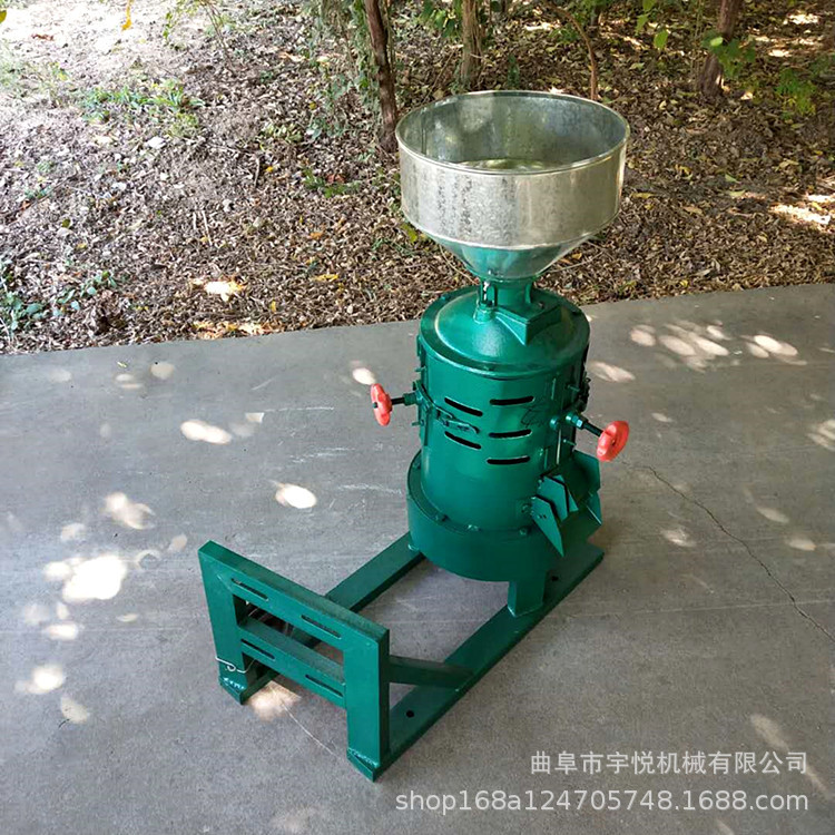 立式水稻碾米机 高粱谷子电动脱壳机 粮食去皮打米机