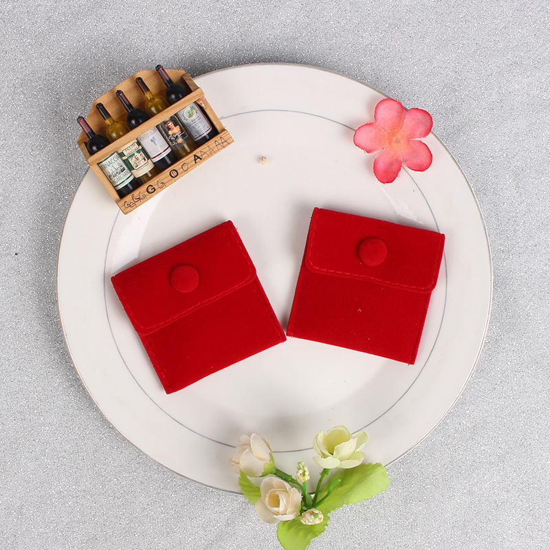 Mode Couleur Unie Chiffon Boucle Sacs D'emballage Bijoux display picture 11