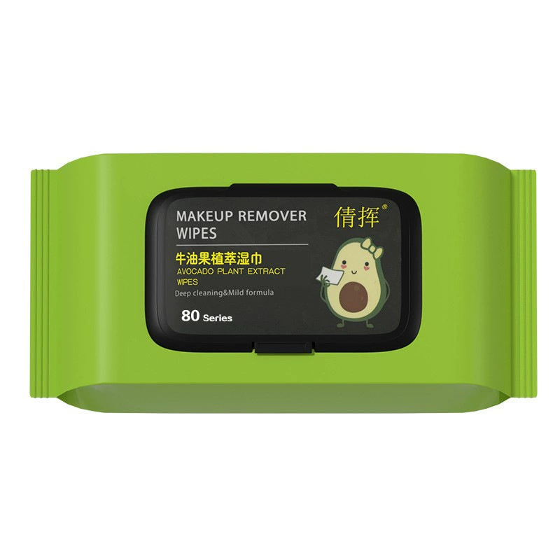 Fruit Oil Cleansing Wipes, Plant-Extract Makeup Remover — Eyes & Lips Safe, Deep Cleansing