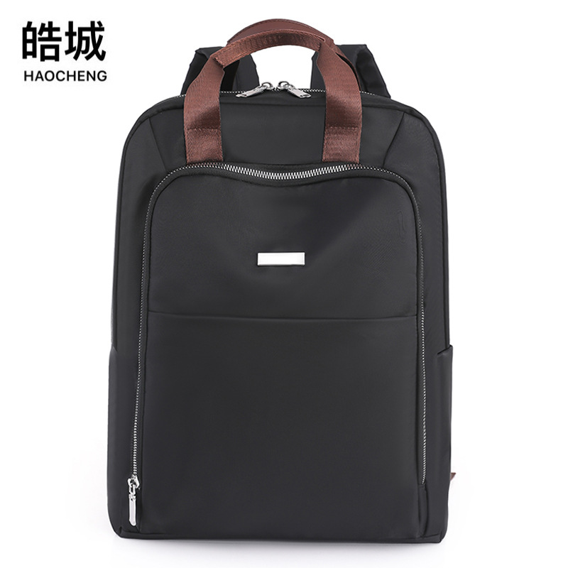 Fábrica al por mayor 2023 verano nuevo estilo casual damas mochila de nailon moda negocios computadora mochila de viaje mujer