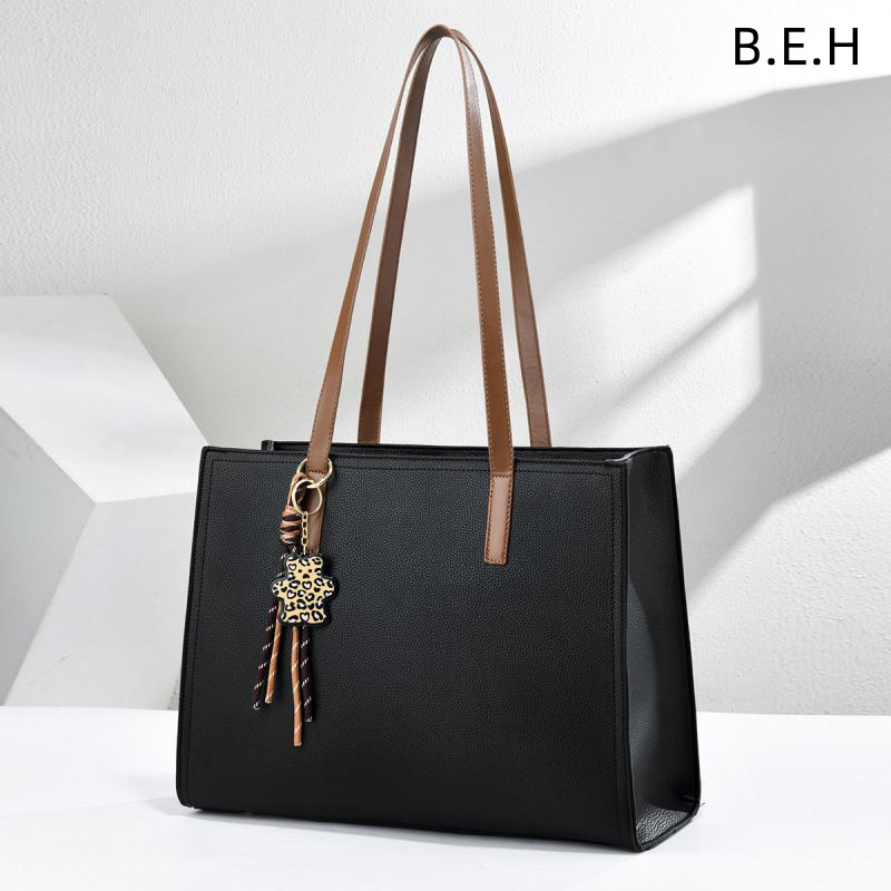 Bolso Tote para Computadora para Mujer de PU de Gran Capacidad para Uso Diario image 4