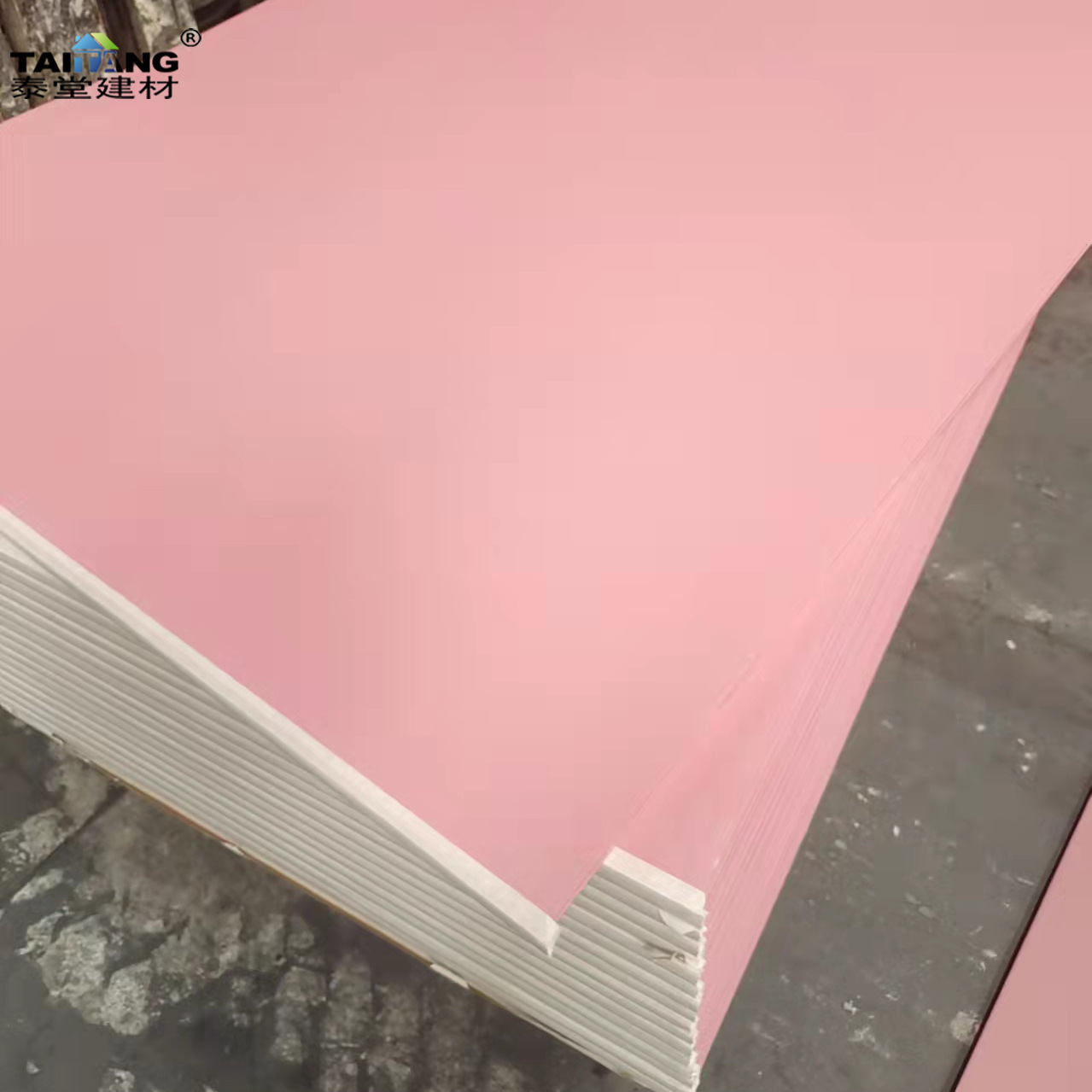 Tablero de yeso de 9mm Techo Tablero de yeso 12mm Tablero de yeso ignífugo a prueba de humedad Fabricante