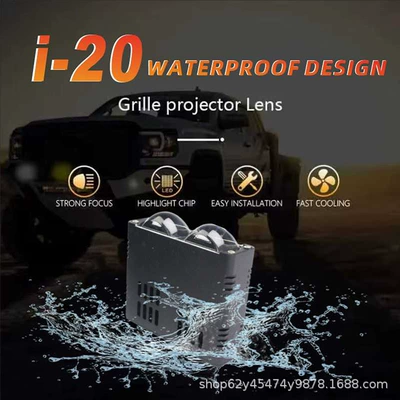 İşçi projektorları car grid 2 bead grille