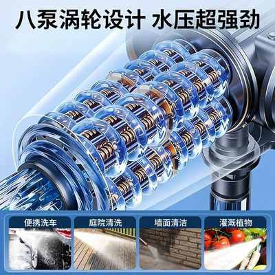 Powerful Cleaning Tool for Washing Floors and — High pressure car wash water gun