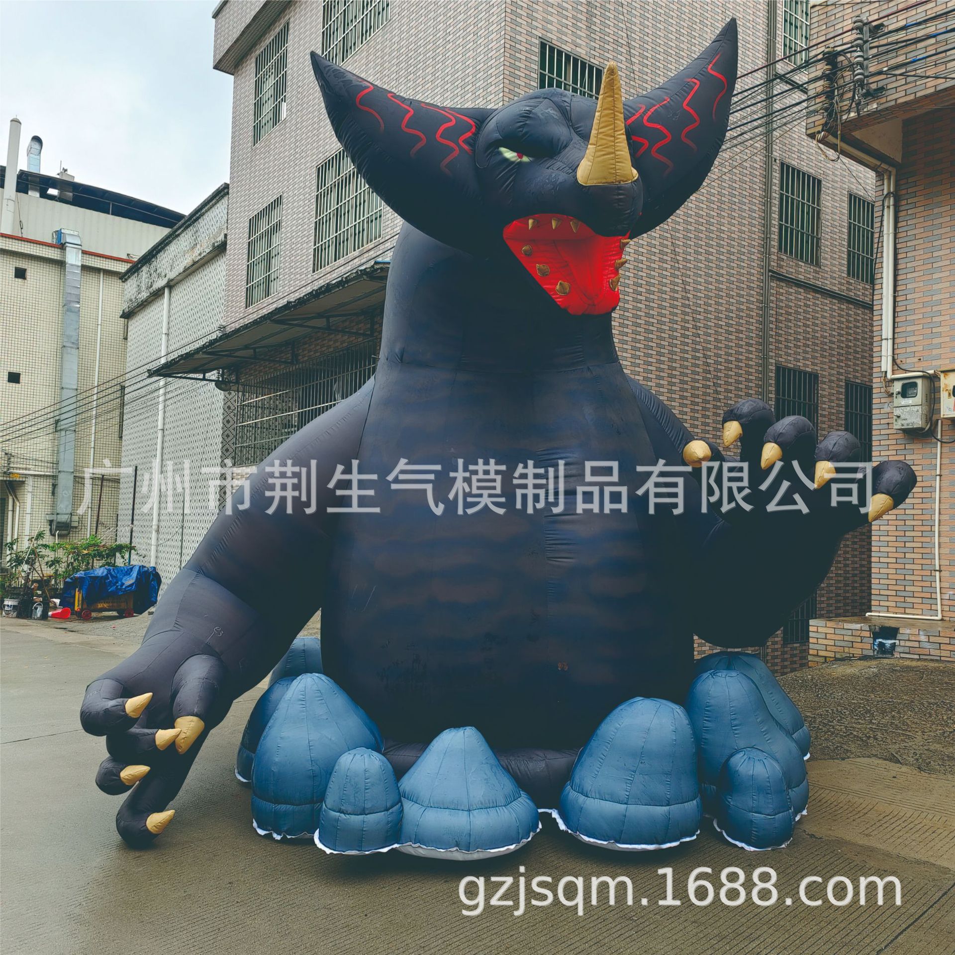 充气人偶公仔卡通充气气模万圣节充气卡通雪人气模圣诞卡通礼品