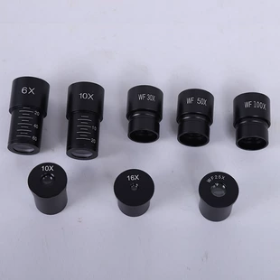 Окуляры для микроскопа на заказ WF10x WF16x WF30x WF50x линза 2x