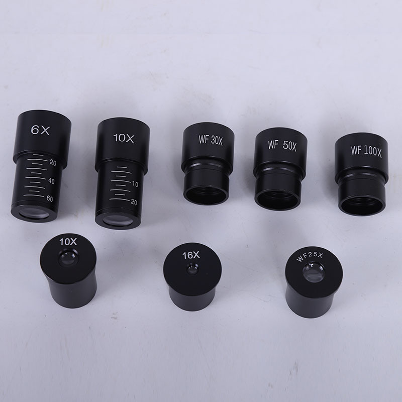 Microscope WF10 times WF16 times WF30 times WF50 times processing eyepiece 2 times doubling lens Microscope WF10 times WF16 times WF30 times WF50 times processing eyepiece 2 times doubling lens