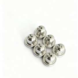 厂家直销S925内牙diy耳钉耳堵配件圆饼圆球漏斗子弹头塞螺纹可扭