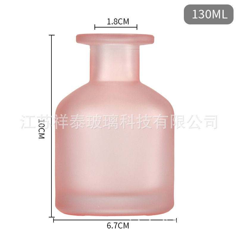 Botella de fragancia simple, taza de vela de moda, atmósfera romántica en el hogar, combinación de bambú y madera, cubierta de metal, tablero de vela de fragancia de vidrio