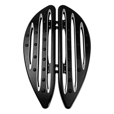 Harley Soft Tail Gliding Street Gliding Super Gliding Road King Modified Pedal Front Large Pedal (Motorcycle pedals) - black