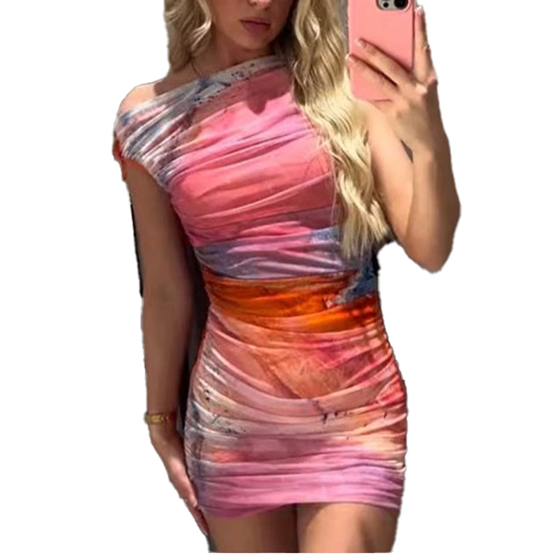 Women's Daily Casual Slim Fit Bodycon Shorts Dress 661_ecoleips.com