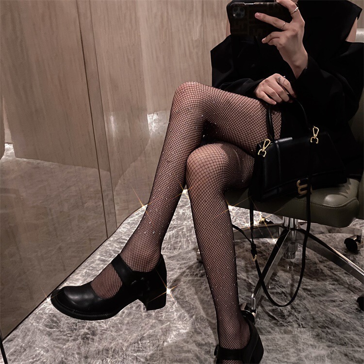 2020 New Black Shiny Fishnet Stockings Mesh Color Diamond Socks Sexy Hot Pantyhose Women 2020 New Black Shiny Fishnet Stockings Mesh Color Diamond Socks Sexy Hot Pantyhose Women