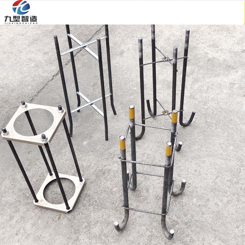 地垄监控立杆预埋件地笼庭院灯杆地龙路灯杆基础垄监控杆底座配件