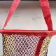 Wild fishing small fish protective rubber strip folding stream fishing net small eye portable with glue mini fish protective net 15-20