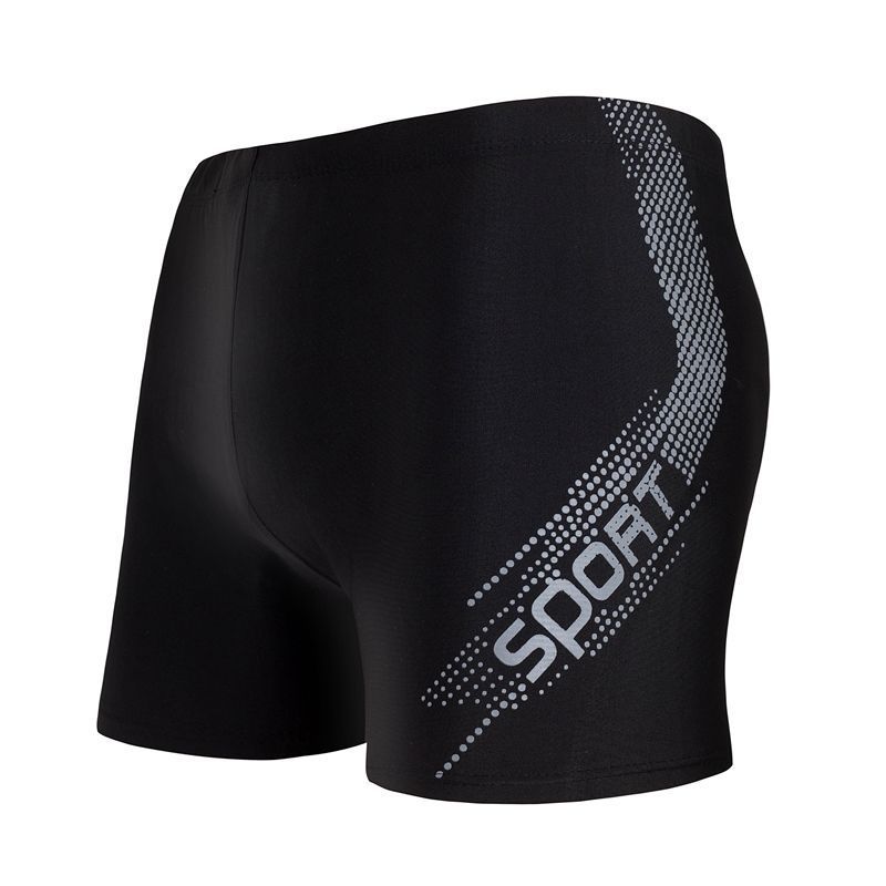 Men's Boxer Swimming Trunks, Sports Shorts, Beach Pants, Fashionable, Loose, Comfortable, Quick-Drying Hot Spring Swimwear