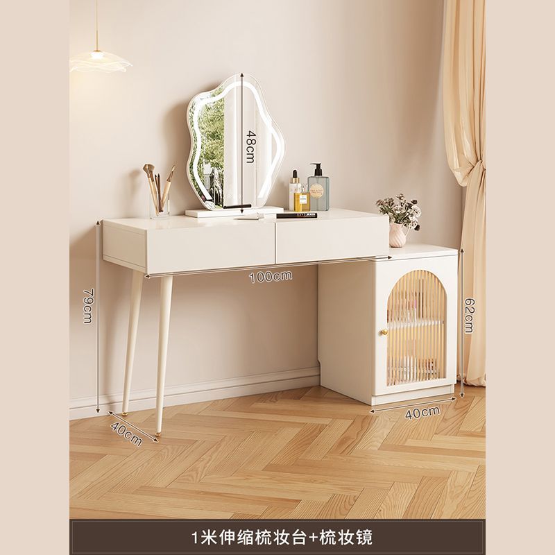 100CM 화장대 + 오른쪽 수납장 + 거울