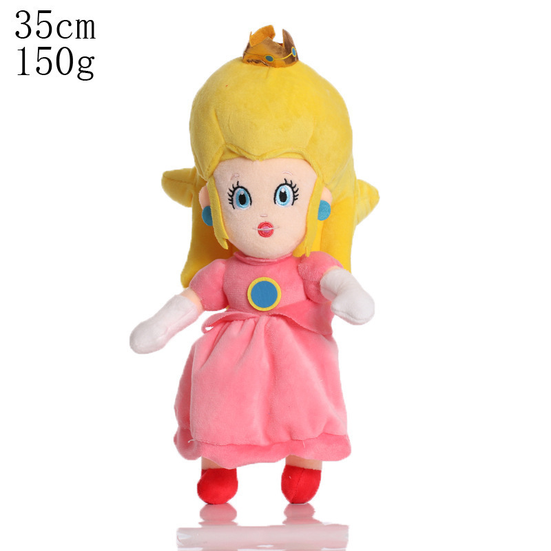 批发Super Mario玛丽马里奥蘑菇毛绒公仔玩偶8寸抓机娃娃|undefined