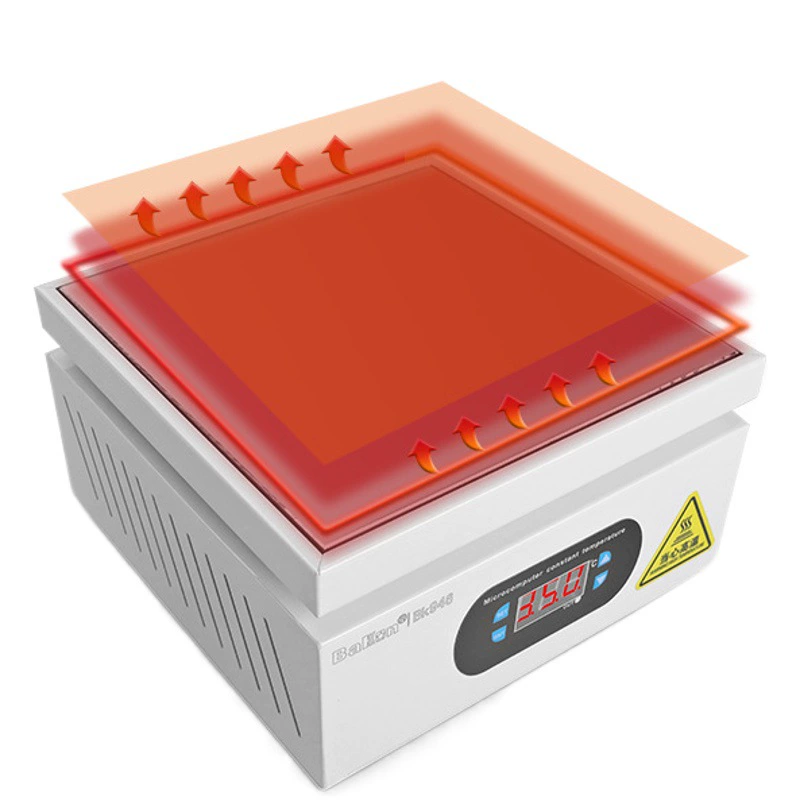 Белый свет BK946 интеллектуальная нагревательная пластина стол предварительного нагрева микрокомпьютер электрическая нагревательная пластина постоянная температура нагревательный стол оптом нагревательная пластина