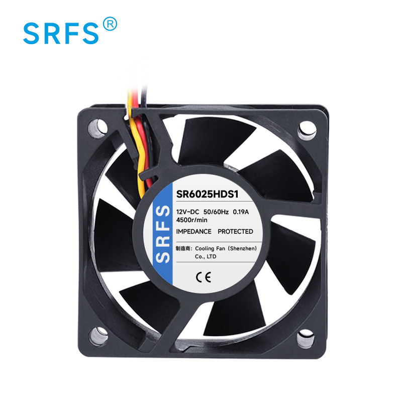 Custom Factory 6025 Cooling Fan 12V High Speed 6cm Inverter 60mm DC Brushless Motor