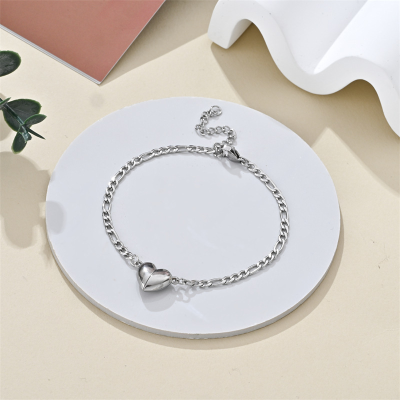 사랑 팔찌 스틸 색상