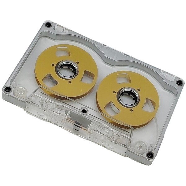 Zinc alloy metal frame small open reel double-sided reel blank tape…