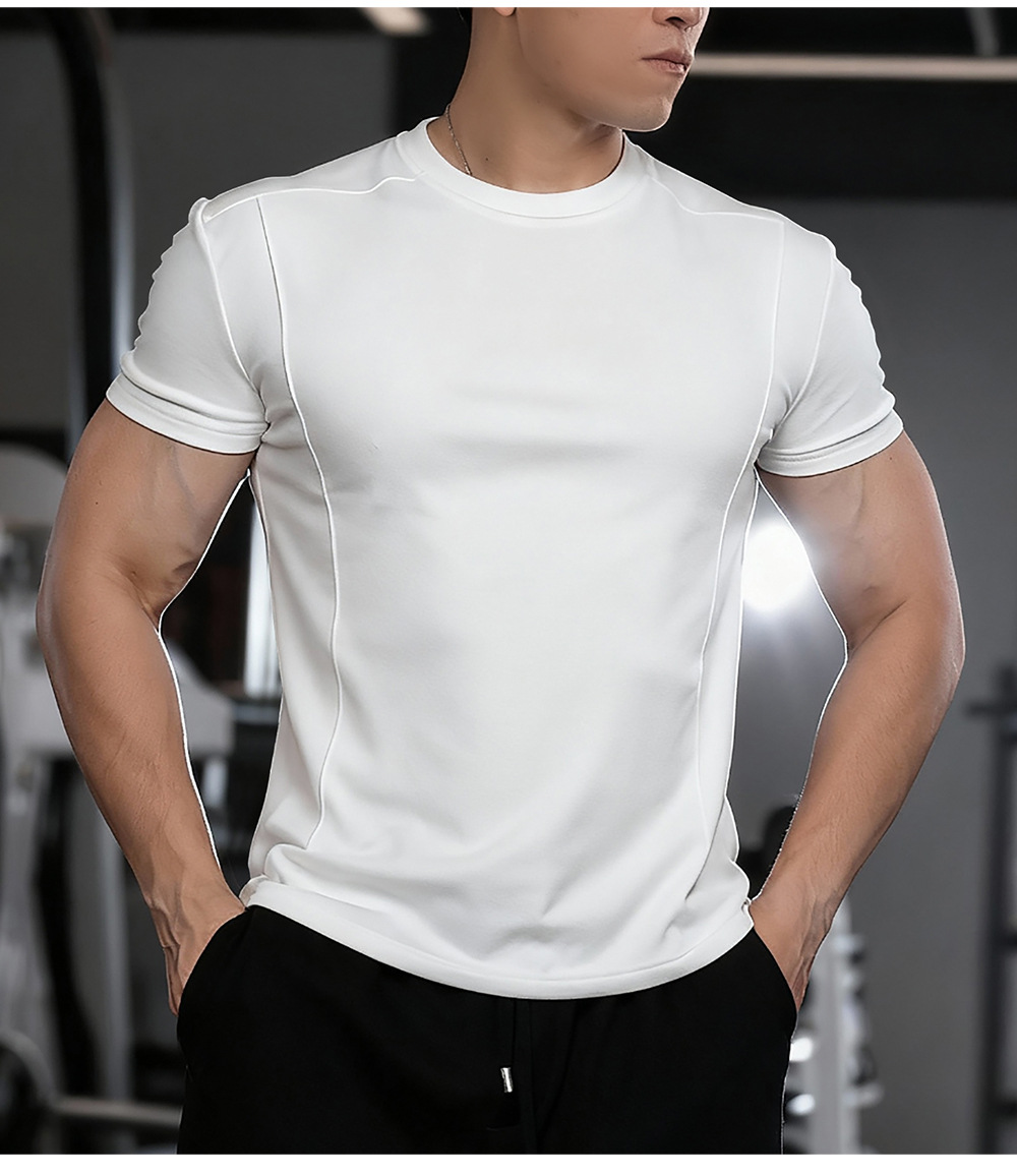 Herren Performance Trainings T-shirt Ultra Stretch Schnelltrocknend_voghion.com
