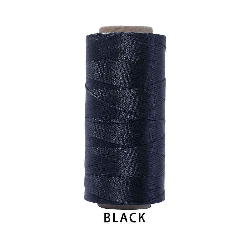 Shiji フラットワックス糸卸売 1.0 ミリメートル 180m 編組ロープ 210d 編組糸 diy ミシン糸ポリエステルワックス糸|undefined