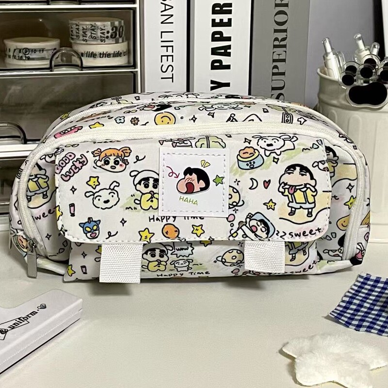 新款翻盖笔袋2.0合集多层大容量高颜值少女心多功能笔袋文具收纳|undefined
