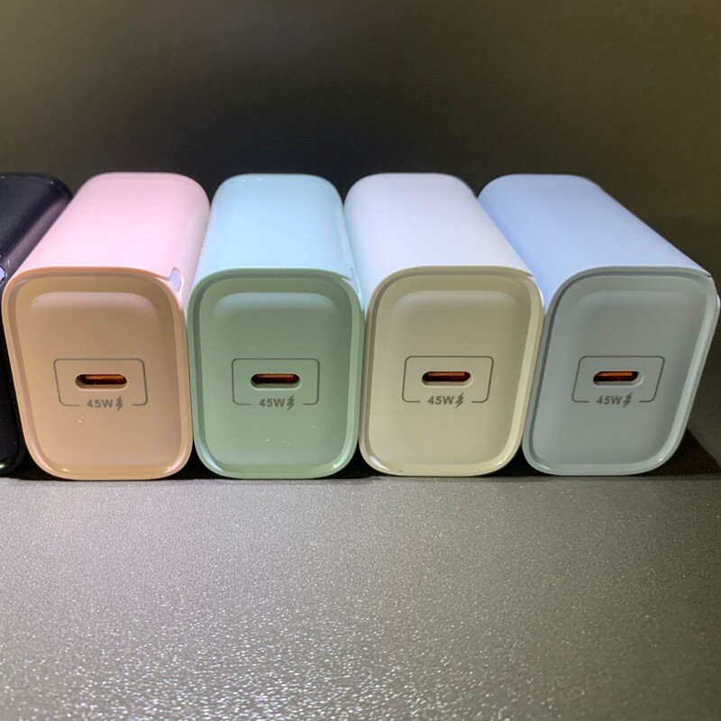 20W Single Pd Full Protocol Macaron Color Mobile Phone Fast Charging Source Adapter Charger
