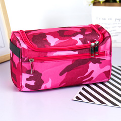 Cross-border men's toiletry bag LOGO women's cosmetics storage bag hook multi-functional travel storage toiletry bag