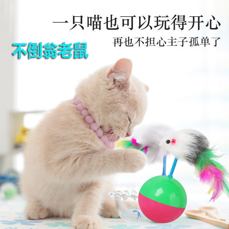Cat Toy Tumbler Mouse to Amuse Cats and Relieve Boredom Cage Mouse Toys to Relieve Boredom Cat Toys Pet Toys