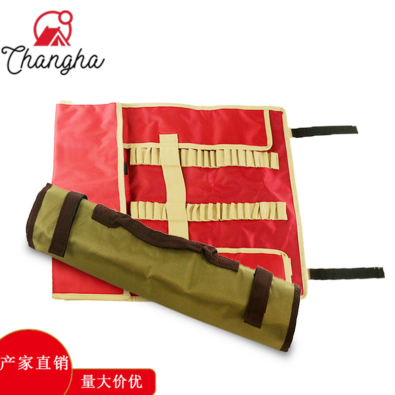 Acampar al aire libre bolsa de almacenamiento de uñas carpa dosel campamento nail hammer kit simple bolsa de almacenamiento portátil grande