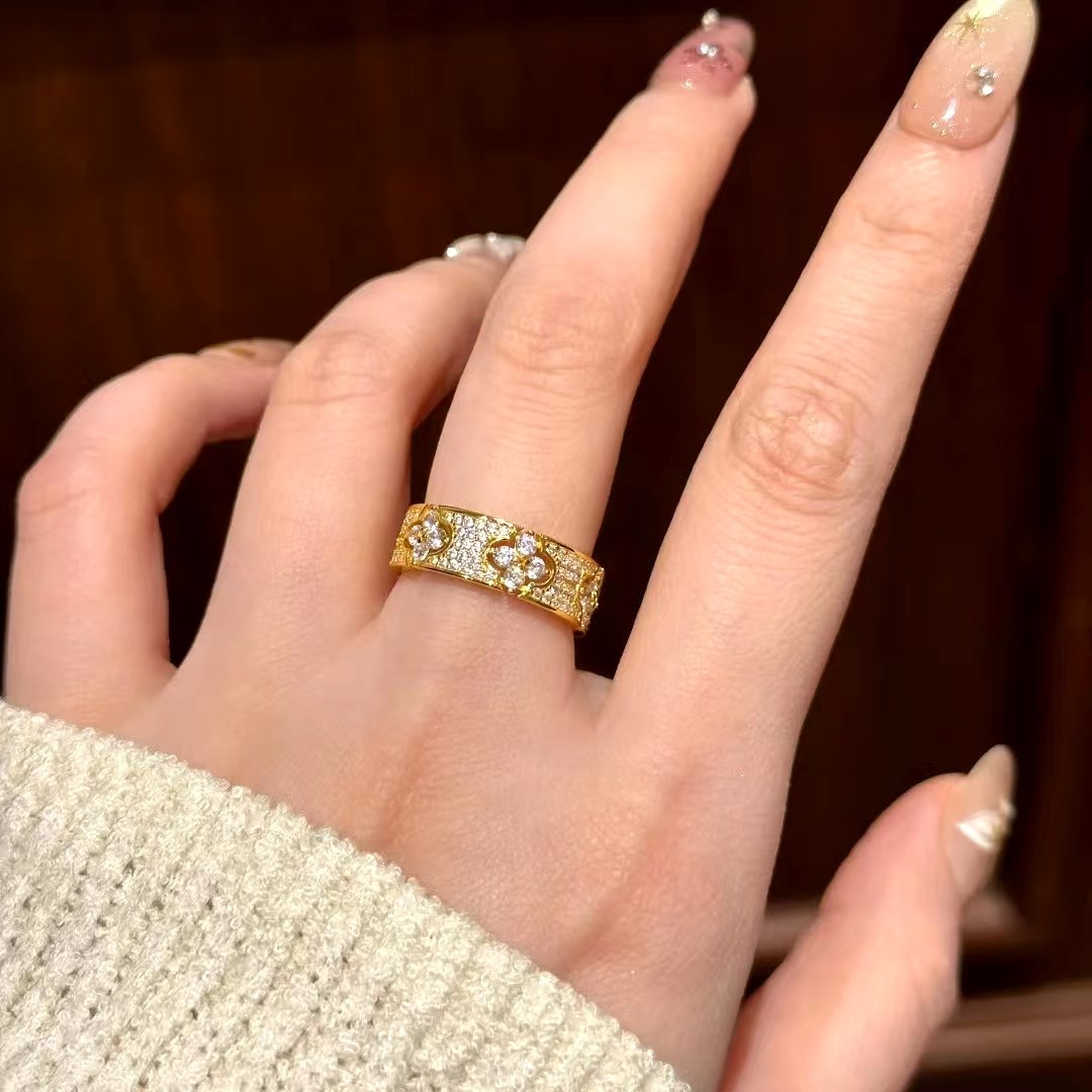 Ring open design voor dames met zirkonia elegante minimalist_voghion.com