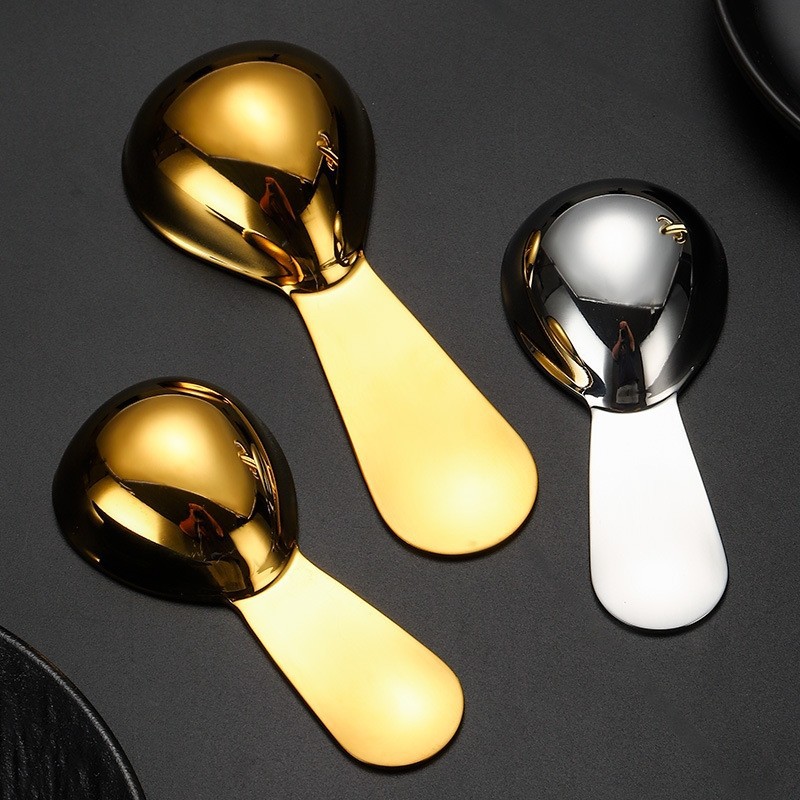 Measuring Spoon Set In Stainless Steel With Scale For Baking_voghion.com