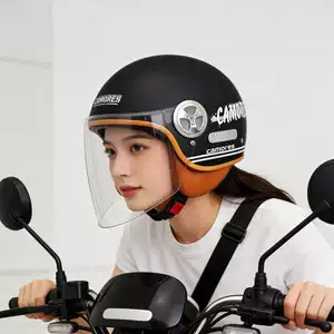 Səsli idarə olunan elektrikli skuter dəbilqəsi, Harley yarımçıq dəbilqə, isti qoruyucu