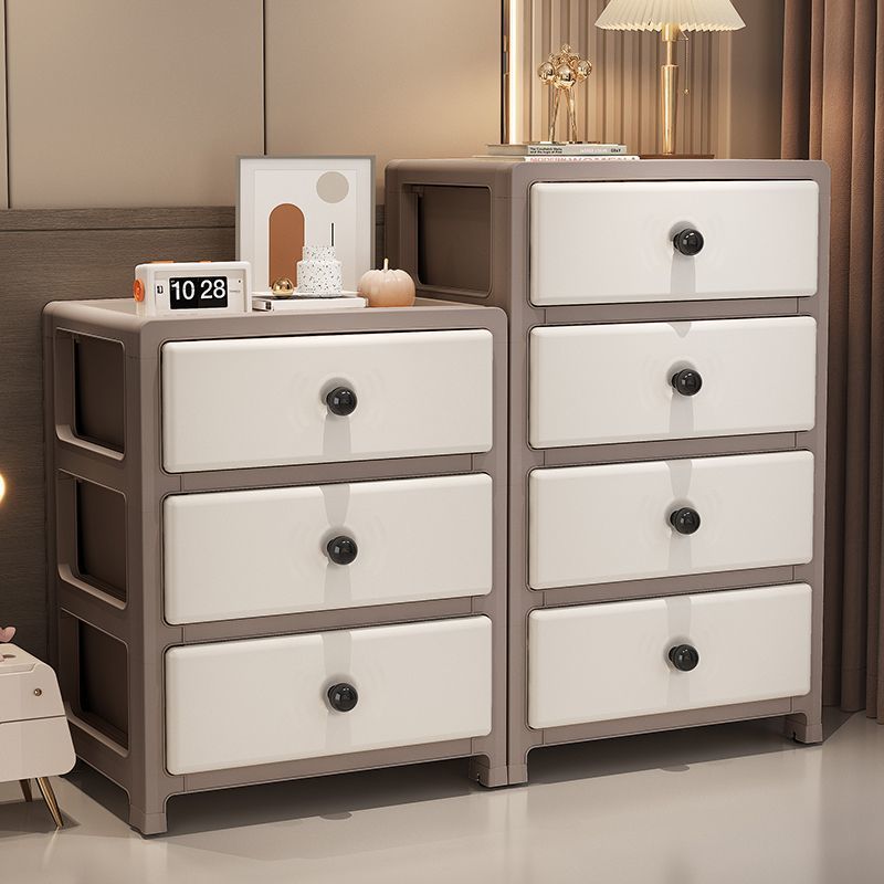 Nuevo gabinete de almacenamiento de cajón engrosado y alto, gabinete de almacenamiento de varias capas, mesita de noche de dormitorio en casa de alquiler