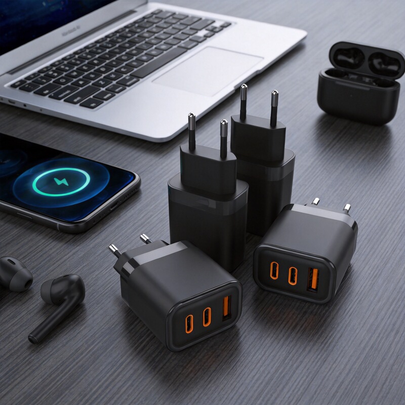 1A2C 30W mobile phone charger PD20W+QC3.0+10W wide voltage range European, American, and UK plug series 1A2C 30W mobile phone charger PD20W+QC3.0+10W wide voltage range European, American, and UK plug series