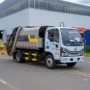 东风压缩后挂液压垃圾车