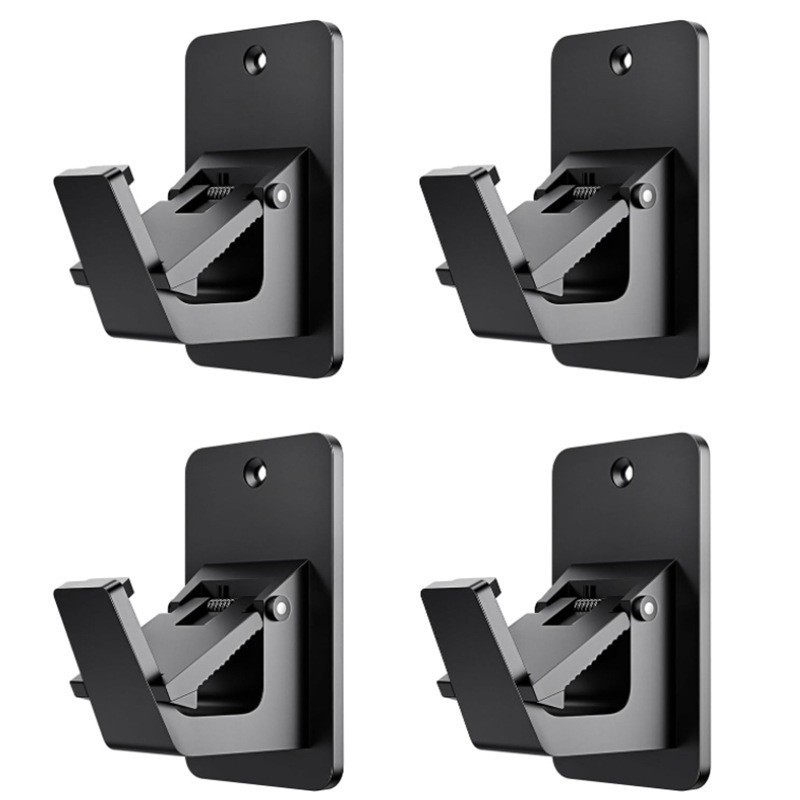 Long Stick Hanging Clip Curtain Rod Hanger Adhesive Hook Shower Curtain Rod Clip 2Pcs Towel Rod Hanger