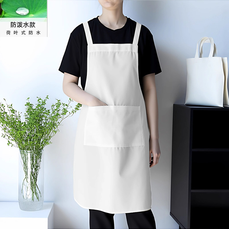 新しいキャンバスエプロン、キッチン、コーヒー、女性、和風マニキュア、工場作業、家庭用、男性専用、撥水加工、ケータリング用|undefined