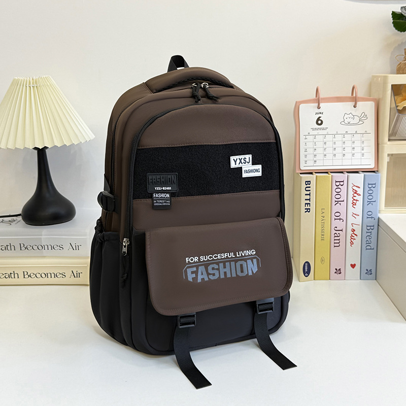 Mochila escolar transfronteriza para la escuela secundaria y secundaria